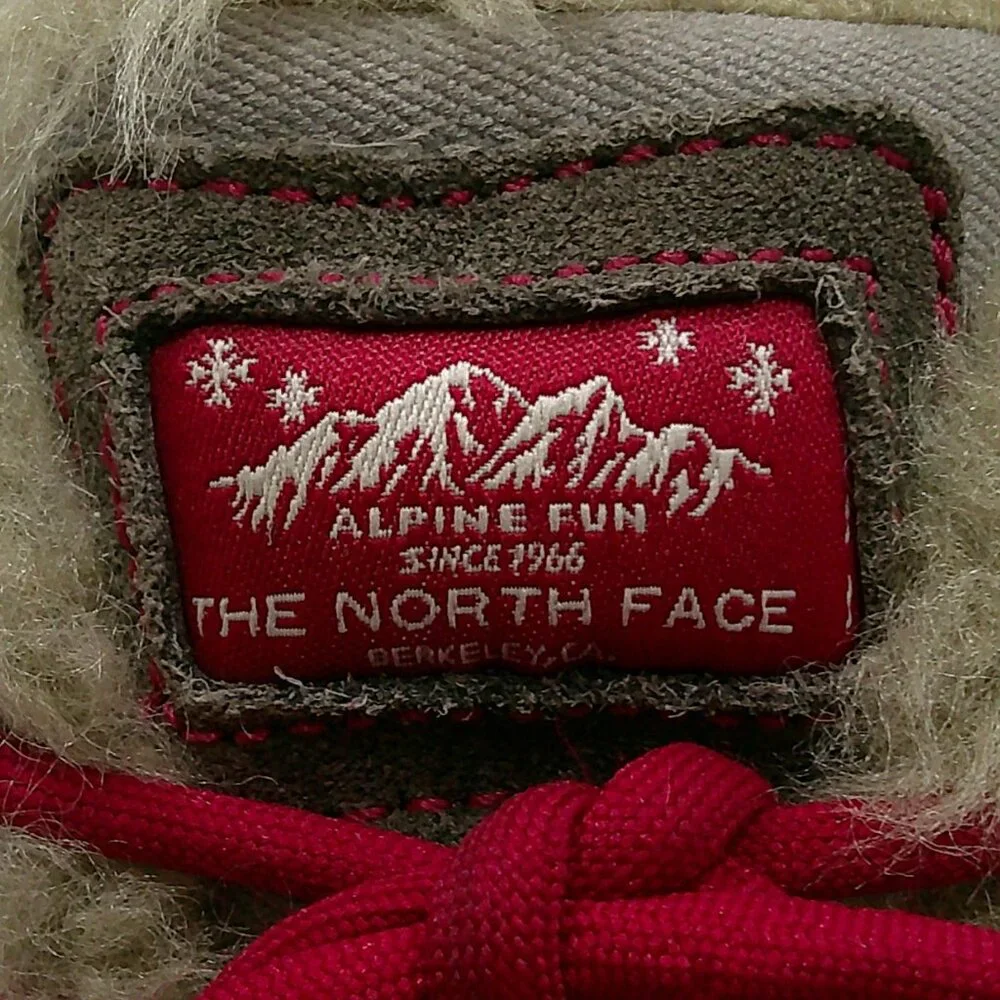 The North Face Shellista V Lace Gray Waterproof Snow Winter Boots - Youth Size 3